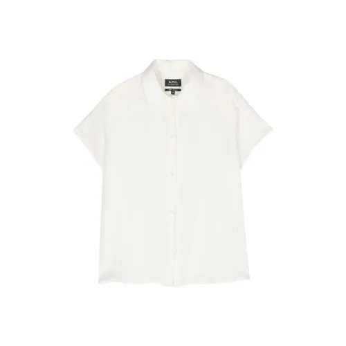 A.P.C Белые Женские Рубашки