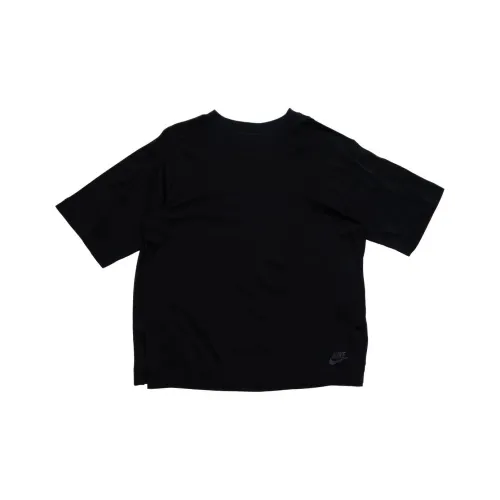 Nike Ткани вязаные FW24 T Рубашка Женская Черная