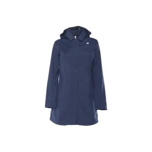 K WAY Куртки Пальто Женские Blue