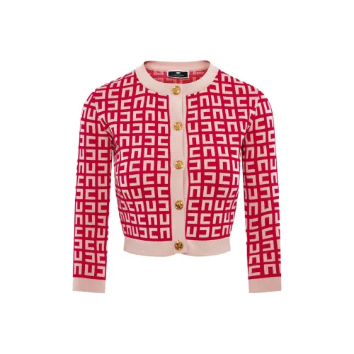 Elisabetta Franchi Розовые Женские Куртки