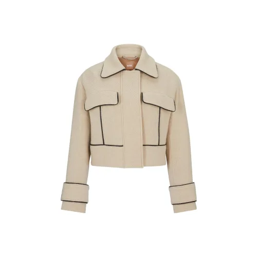 Hugo Boss Куртка Женская Светлый Умбра