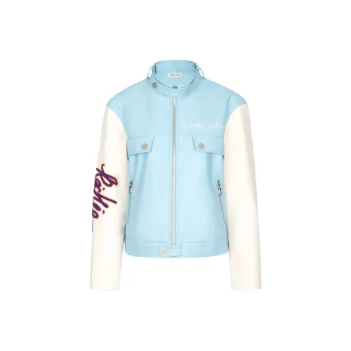 Richie Macie Сине-белый Многоцветный Женские Куртки