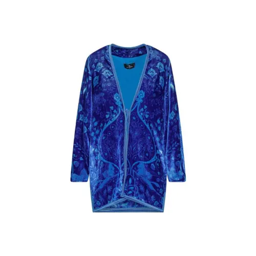 ETRO Синие Женские Куртки
