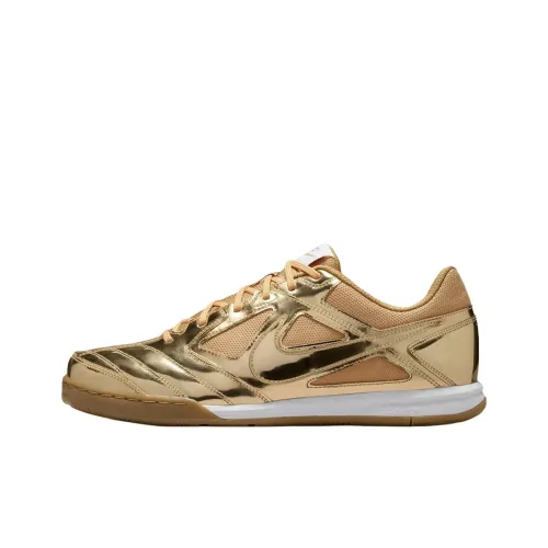 Nike Gato Collection Slip-resistant Abrasion-resistant Football Cleats Unisex Gold Найк Gato Collection Противоскользящие Устойчивые к истиранию Футбольные бутсы Унисекс Золотой