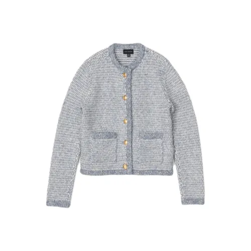 CLUB MONACO Куртка Женская Светло-Серый Синий