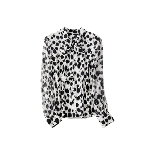 RED DRAGONFLY Шифон Рубашка Женская Черная