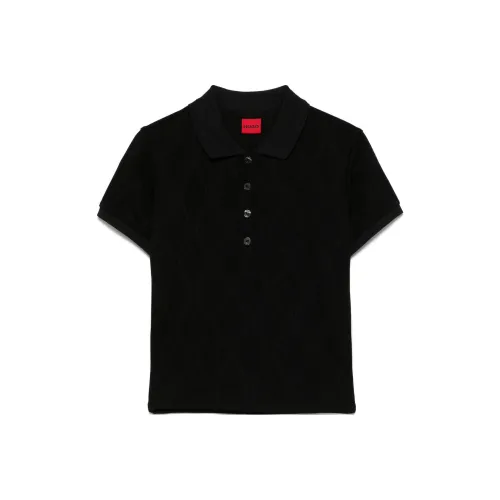 HUGO BOSS Черное Женское Поло