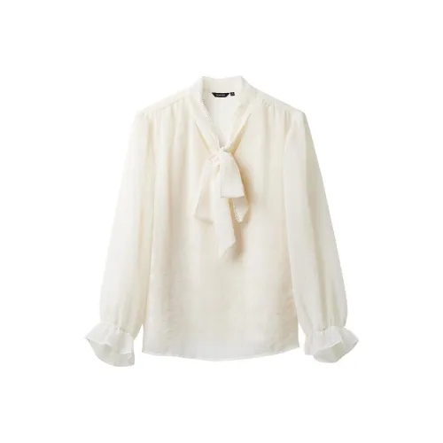 Yan Domain Рубашка Женская Абрикос