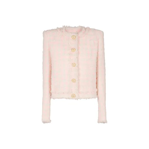 BALMAIN Куртки и Пальто Женские Розовые