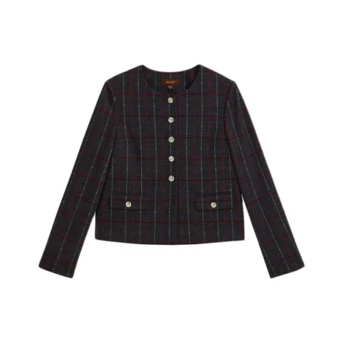 Yiner Куртки и Пальто Женские Серые