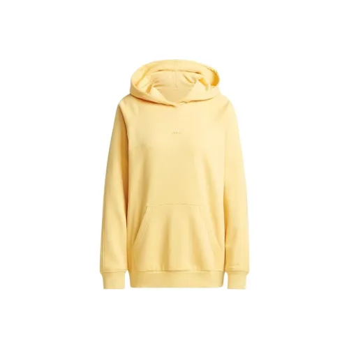 Adidas All Szn Fleece Boyfriend Hoodie Hoodie Women's Yellow