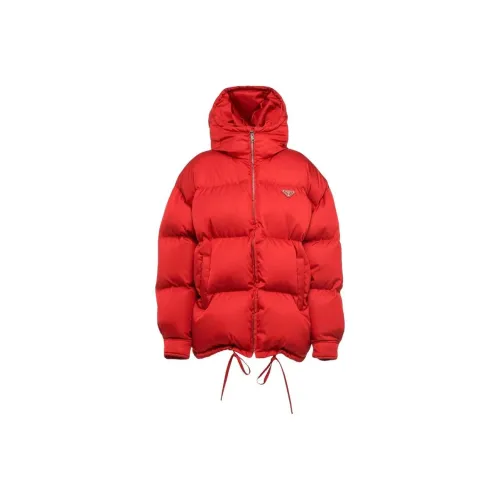 PRADA Красный Женские Пуховики