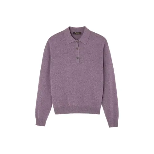 Loro Piana Сиреневый Женские Кашемировые Свитеры