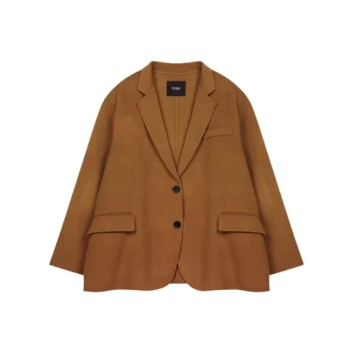 Maje Коричневые Женские Куртки