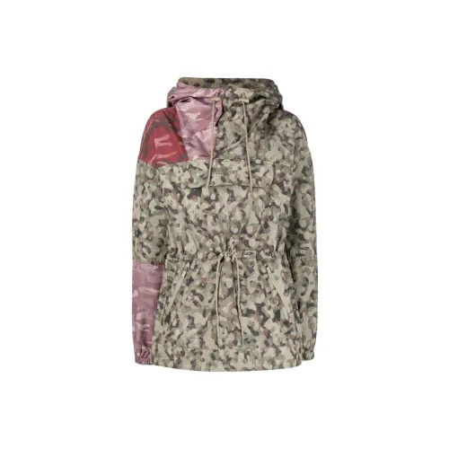 DIESEL Красный зеленый Женские Куртки