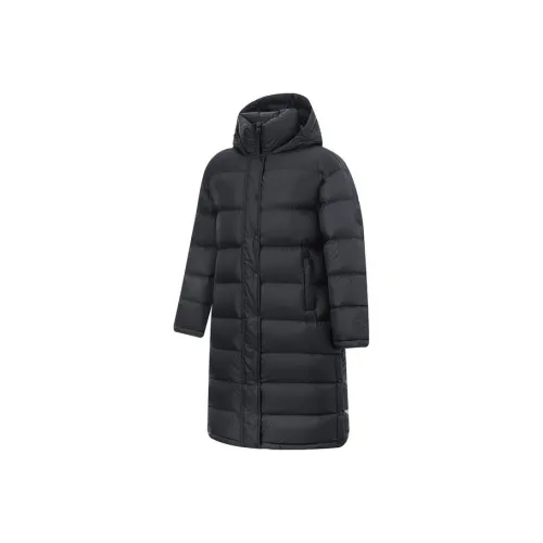 LINING Fitness Series Женские пуховые куртки черного цвета