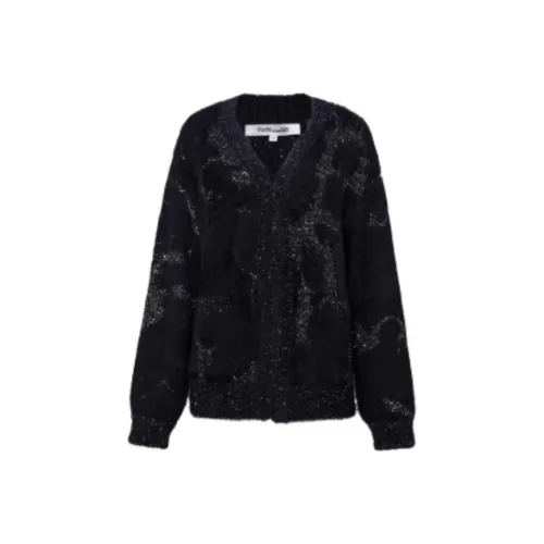 Diane von Furstenberg SS25 Трикотаж Женский Черный