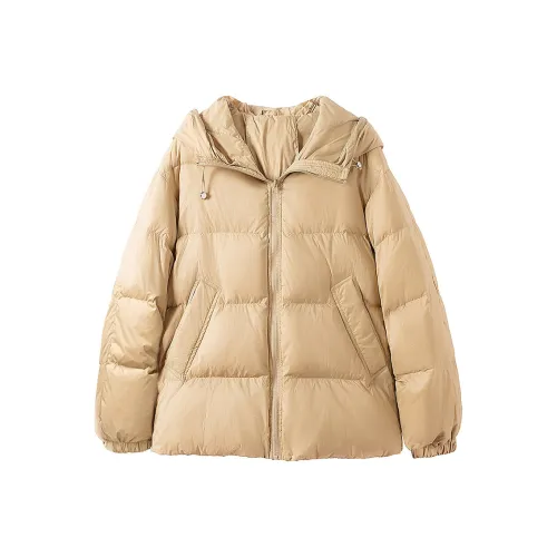Cypress House Пуховик Женские Хаки
