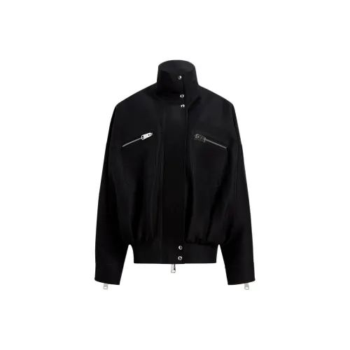 KHAITE SS25 Ayman Куртка Куртки Пальто Женские Черный