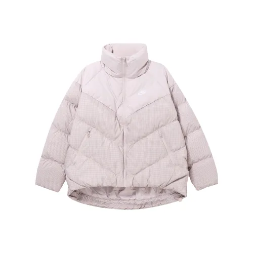 Nike Пуховик Женские Фиолетовый