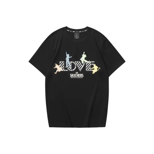 Skechers Hilarious Monster Series T-Shirt Женская Угольный Черный