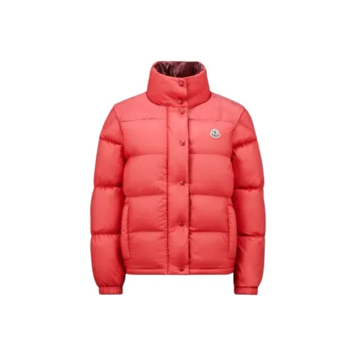 Moncler Verone Series FW24 Пуховик Женские Вишневый цветок Розовый Темно-красный