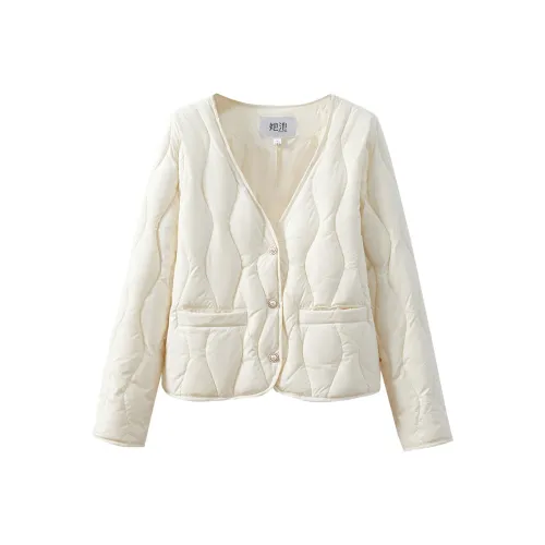 TOUCH Пуховик Женский Бежевый