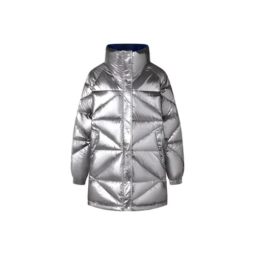 KARL LAGERFELD / Karl Lagerfeld Jeans Серебряные Женские Пуховики