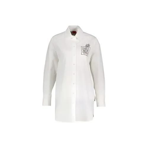 HUGO BOSS Белые Женские Рубашки
