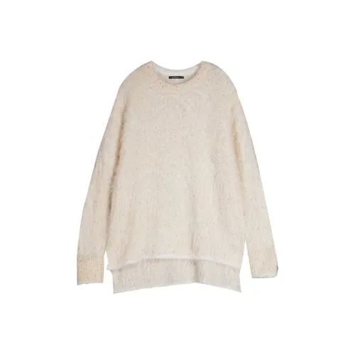 Elle XU ZHI Collaboration Белый Женские Трикотаж