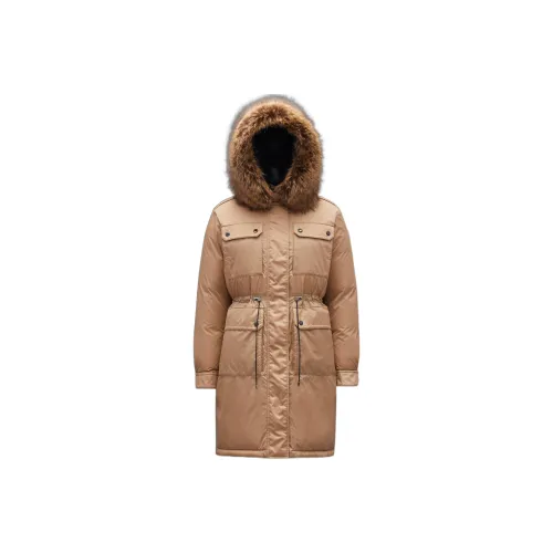 Moncler FW22 Пуховик Женский Хаки