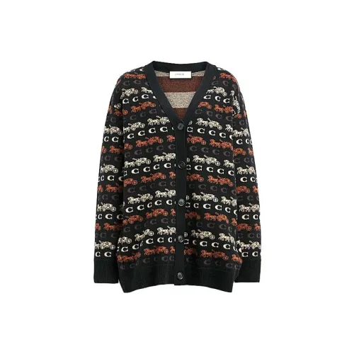 COACH FW23 Трикотаж Женский Коричневый Цвет