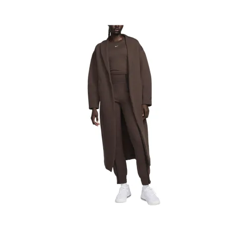 nike Sportswear Tech Fleece Куртки Пальто Женские Барочный Коричневый