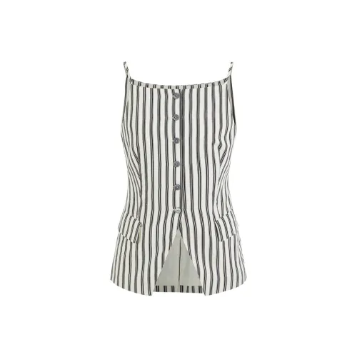 URBAN REVIVO Рубашка Женская Черные Полосы