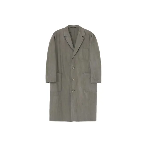 Yohji Yamamoto Серые Женские Куртки