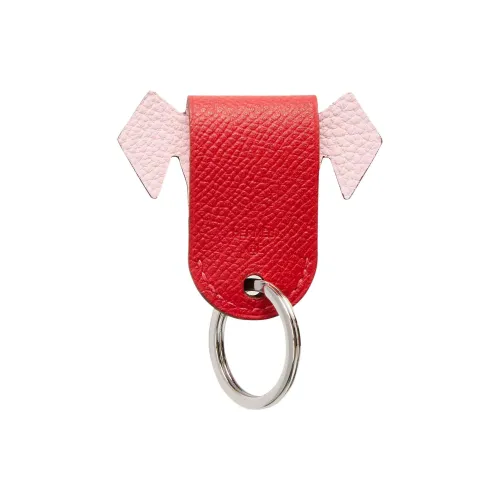HERMES Телячья кожа Bag Charm Сумка Аксессуар Женский Красный