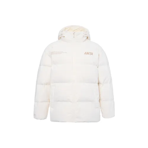 ANTA Sports Life Collection Пуховик Женский Ванильный Белый