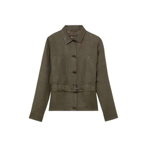 Loro Piana Куртки и Пальто Женские Black Pine