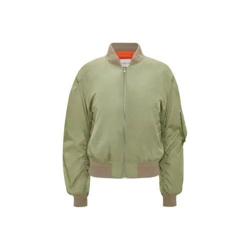 VICTORIA BECKHAM Куртки и Пальто Женские Зеленые