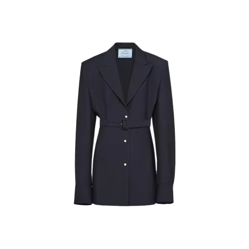 PRADA Куртки и Пальто Женские Морской Синий