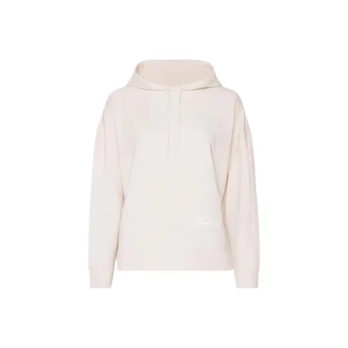 Tommy Hilfiger TH ESTABLISHED Логотип Лента Lounge HOODY Толстовка Женские Крем