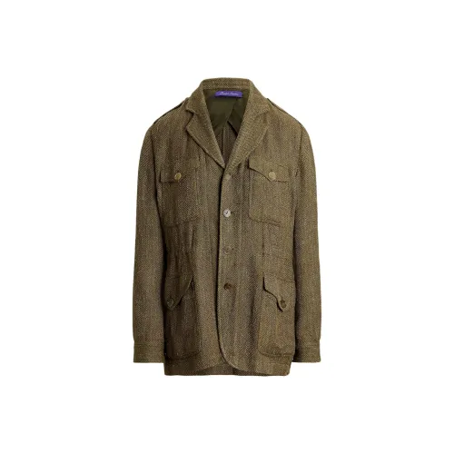 Ralph Lauren Collection Оливковые Женские Куртки