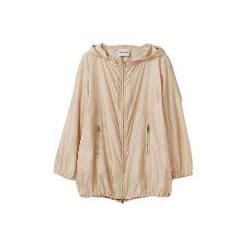 MIU MIU Пустынный желтый Женские Куртки