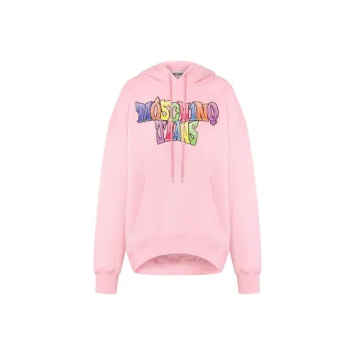 MOSCHINO Толстовка Женская Розовая
