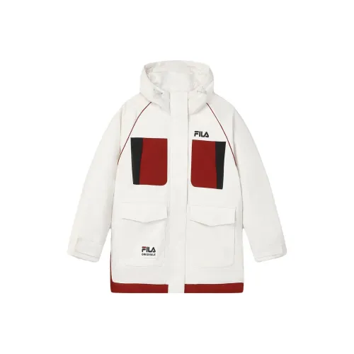 FILA Облачный белый Женские пуховики