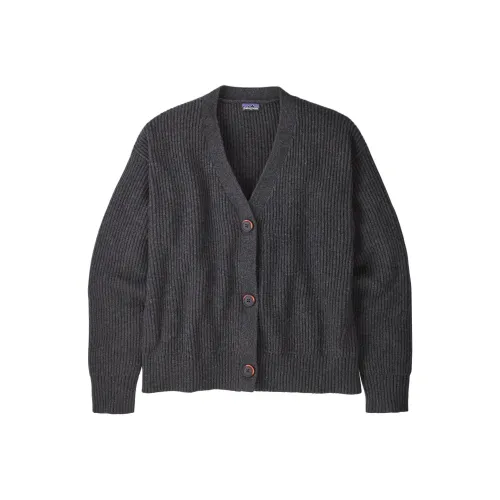 Patagonia Переработанная шерсть Смесь Кардиган Трикотаж Женские