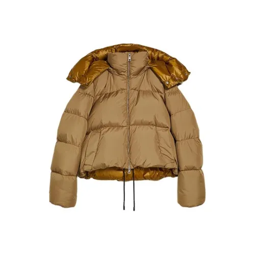 Спортивный пуховик SportMa женский зеленый