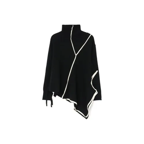 Yohji Yamamoto Черный Женский Трикотаж