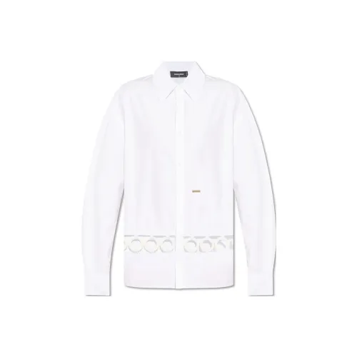 DSQUARED 2 SS24 Рубашка Женская Белая
