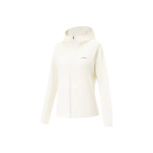 Лайнер RUNNING Collection Куртки Пальто Женские Шампанский Белый